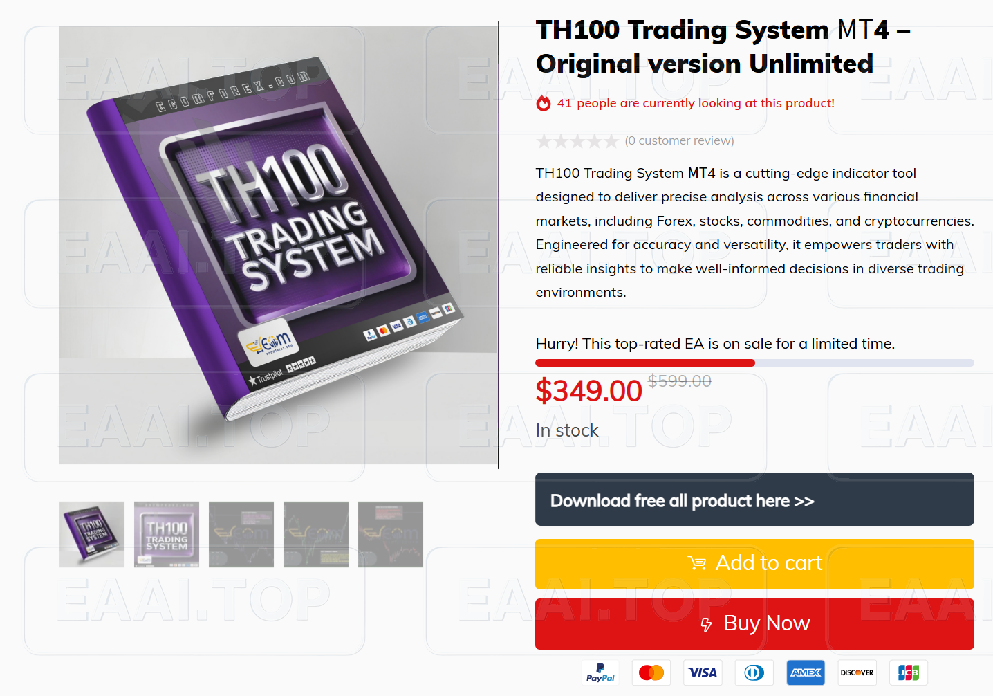 TH100 Trading System МТ4 全套EA+指标 破限版_EAAI.TOP_EA分享网_交易学习APP_EA交易爱好者联盟