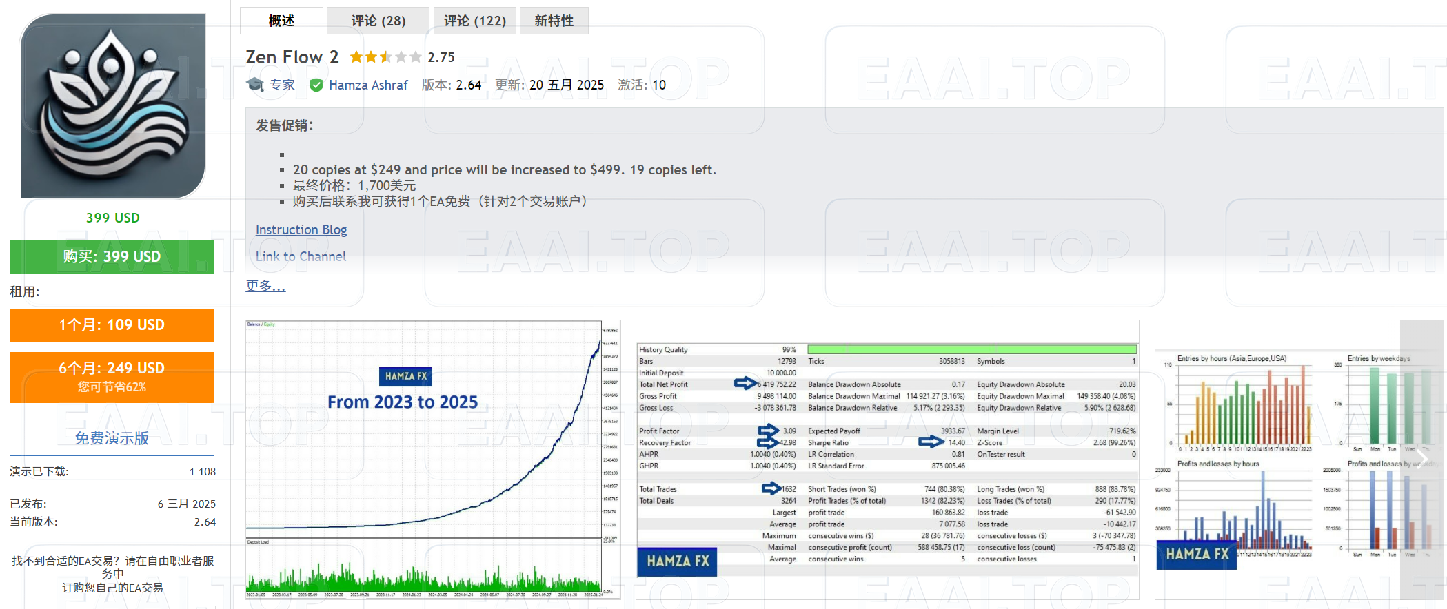 Zen Flow 2 破限版_EAAI.TOP_EA分享网_交易学习APP_EA交易爱好者联盟