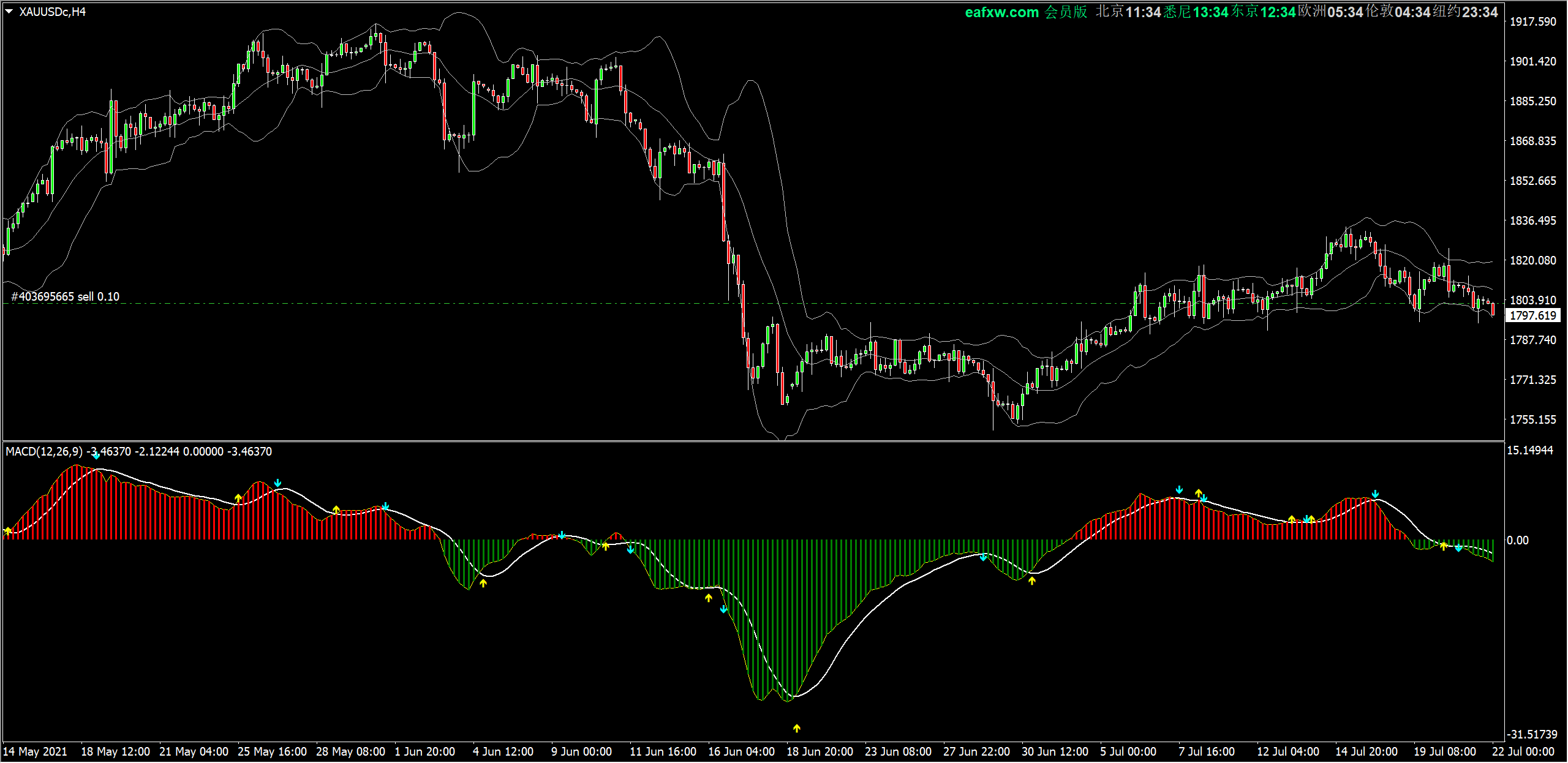 MACD专业版-目前为止最精准的MACD工具-EA分享网（eafxw.com)会员版-EA分享网_交易学习APP_国内知名的交易学习教程及外汇智能量化交易EA分享网站EA分享网社群_交易学习APP